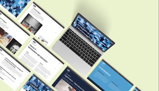Sito web e sezioni del sito per la fondazione LAPS Onlus