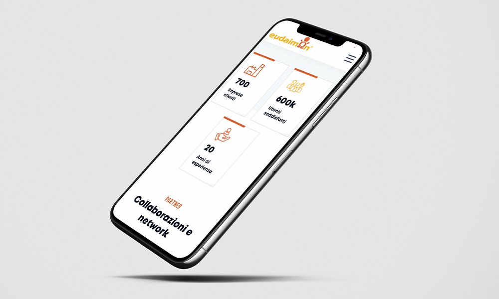 Sviluppo sito web mobile version per Eudaimon