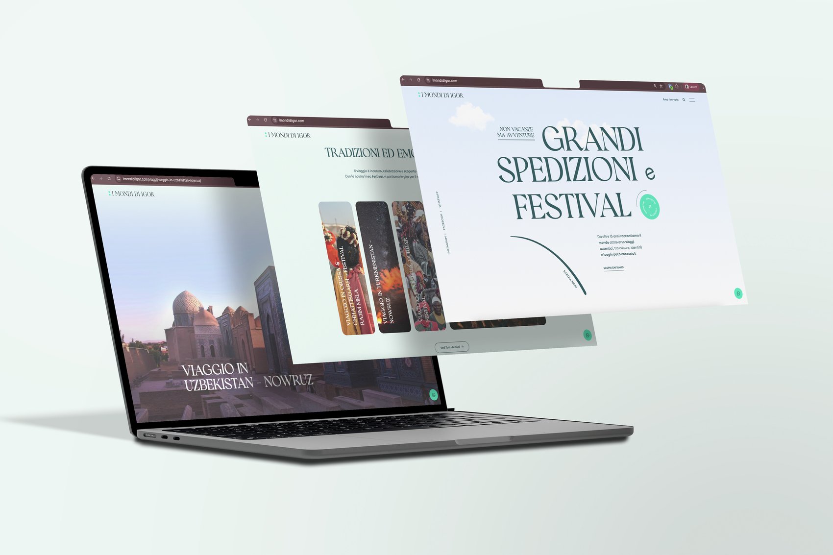 Sviluppo sito web per I Mondi di Igor