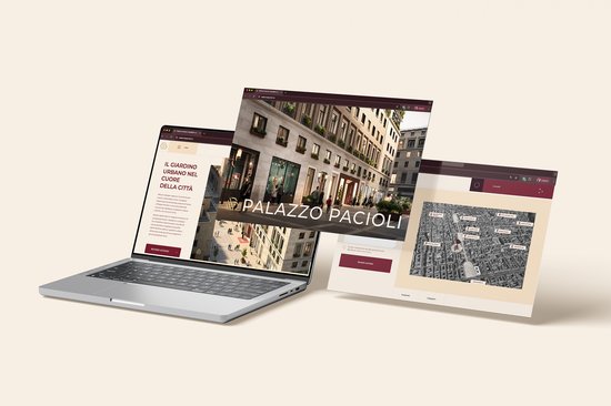 Sviluppo web Palazzo Pacioli