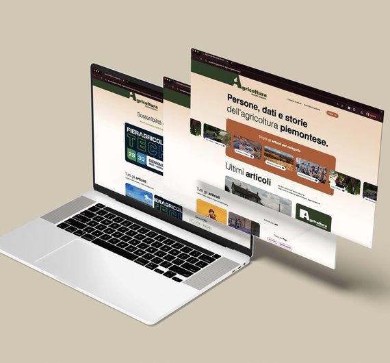 Sviluppo sito web per Quaderni Agricoltura