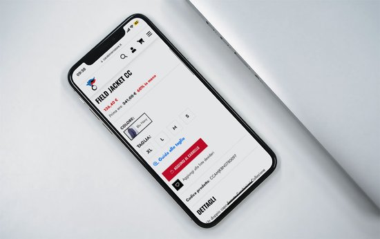 eCommerce responsive per Carabinieristore.it