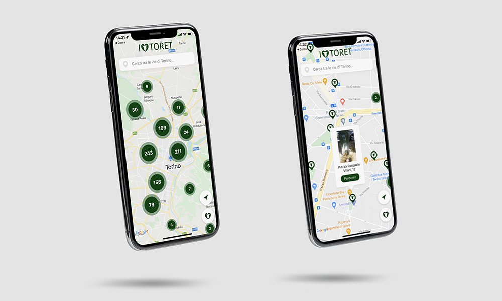 App ufficiale di ilovetoret disponibile su Android e iOs