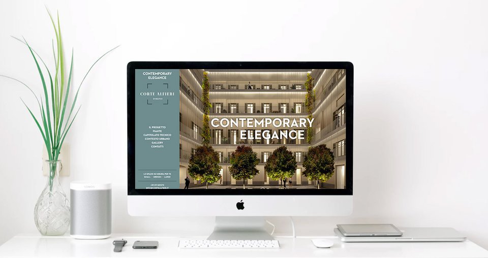 Corte Alfieri - sviluppo sito web e campagne marketing